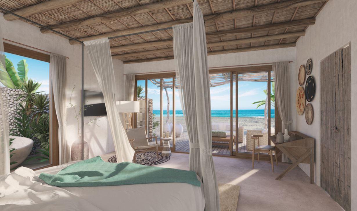 Zanbluu Beach Hotel Кивенгва Экстерьер фото